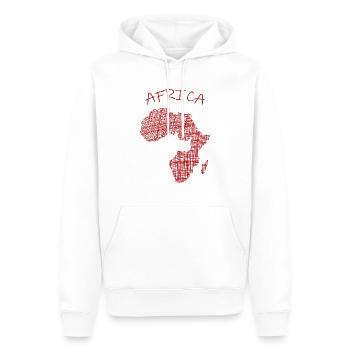 Afrika Madagaskar Africa - Männer Premium Bio Hoodie - Weiß - Vorne - Nico (187cm)