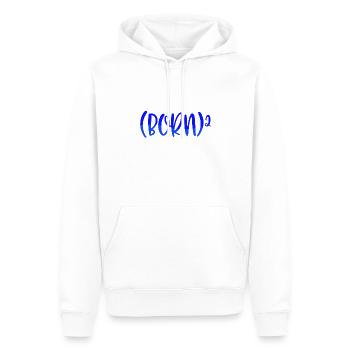 Christian Gift geboren 2 Christian Math Humor geboren - Männer Premium Bio Hoodie - Weiß - Vorne - Nico (187cm)
