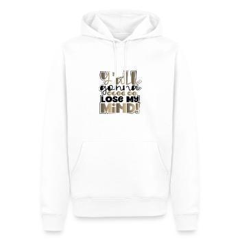 Sarcastique Vous allez tous me faire perdre la tête - Sweat à capuche Premium bio Homme - blanc - Devant - Nico (187cm)