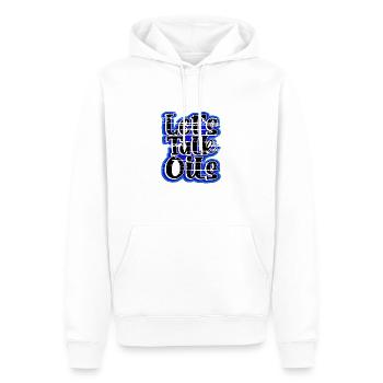 Essential Oils Gift let's Talk Oils Fun Essential - Men’s Premium Organic Hoodie - white - Front - Nico (187cm)