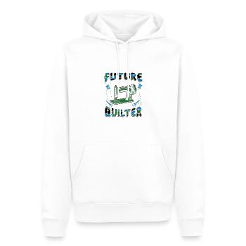 Quilten Humor Future Quilter Geschenke - Männer Premium Bio Hoodie - Weiß - Vorne - Nico (187cm)
