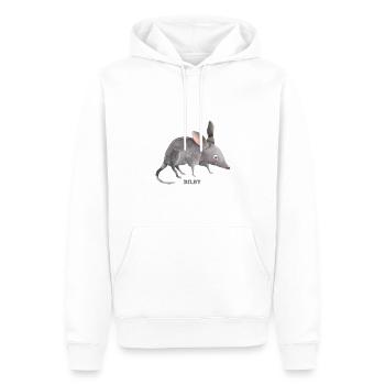 Niedliche Bilby-Malerei - Männer Premium Bio Hoodie - Weiß - Vorne - Nico (187cm)