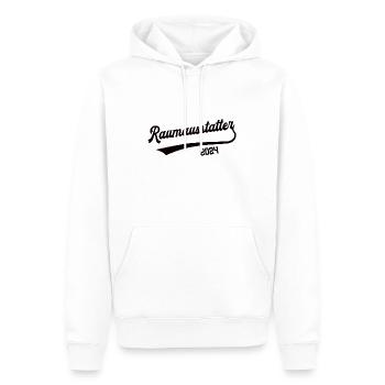Raumausstatter 2024 Beruf Innendekorateur Deko - Männer Premium Bio Hoodie - Weiß - Vorne - Nico (187cm)