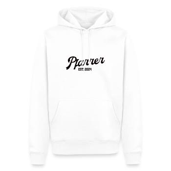 Pfarrer 2024 Geburtstag Jubiläum Kirche Geistliche - Männer Premium Bio Hoodie - Weiß - Vorne - Nico (187cm)