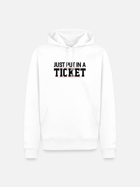 IT Computer IT Support IT Helpdesk - Männer Premium Bio Hoodie - Weiß
