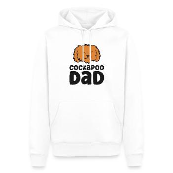 Lustiger Kakadu Papa Kakadu Hund - Männer Premium Bio Hoodie - Weiß - Vorne - Nico (187cm)