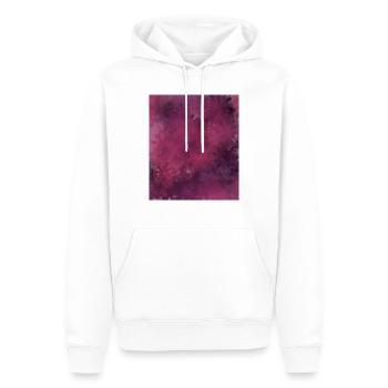 trippy lean jungle purple fog - Männer Premium Bio Hoodie - Weiß - Vorne - Nico (187cm)