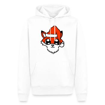 Fuchs Rotfuchs Weihnachtsmann Weihnachten Geschenk - Männer Premium Bio Hoodie - Weiß - Vorne - Nico (187cm)