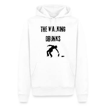 The Walking Drunks - Men’s Premium Organic Hoodie - white - Front - Nico (187cm)