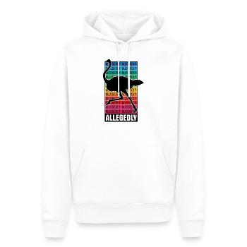 Bouquet cadeau d'amoureux doux prétendument drôle - Sweat à capuche Premium bio Homme - blanc - Devant - Nico (187cm)
