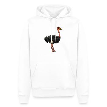 Bouquet cadeau d'amoureux doux prétendument drôle - Sweat à capuche Premium bio Homme - blanc - Devant - Nico (187cm)