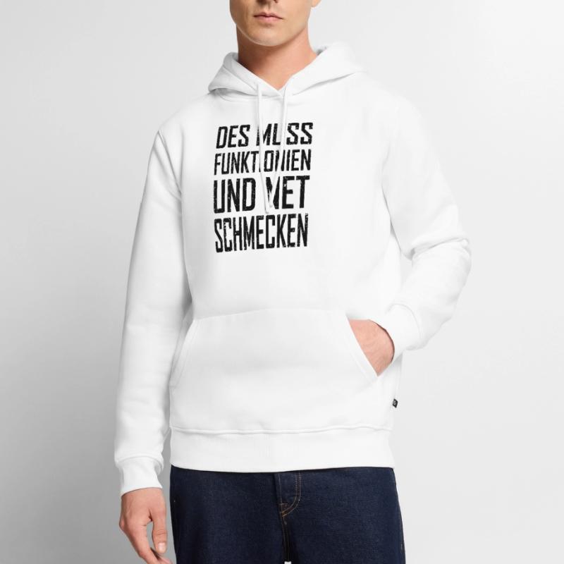 Function Net Taste Men’s Premium Organic Hoodie