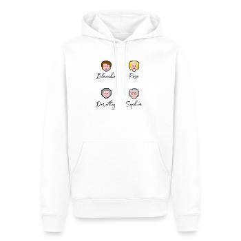 Golden Girls - Männer Premium Bio Hoodie - Weiß - Vorne - Nico (187cm)