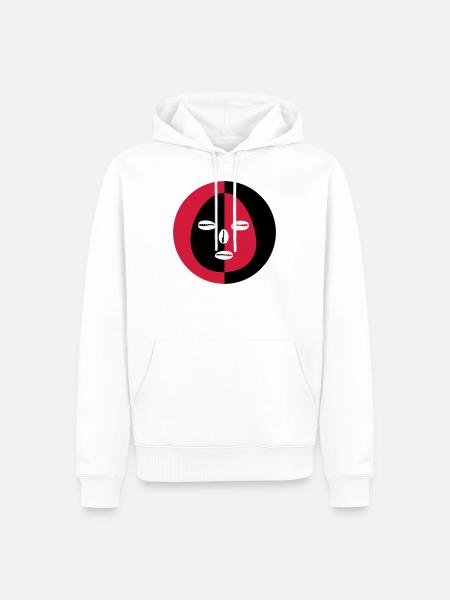 Eleggua - Men’s Premium Organic Hoodie - white