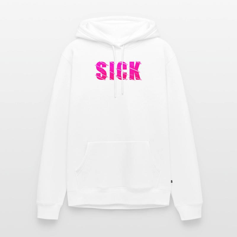 Conception malade Sweat à capuche Premium bio Homme