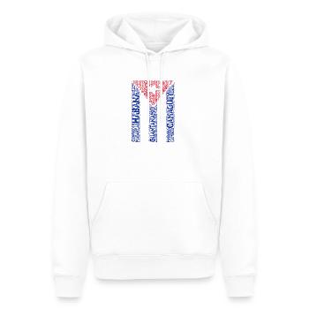 Cuba Flagg Guantamo Camaguey Matanzas Las Tunas - Männer Premium Bio Hoodie - Weiß - Vorne - Nico (187cm)