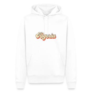 Algerien - Männer Premium Bio Hoodie - Weiß - Vorne - Nico (187cm)