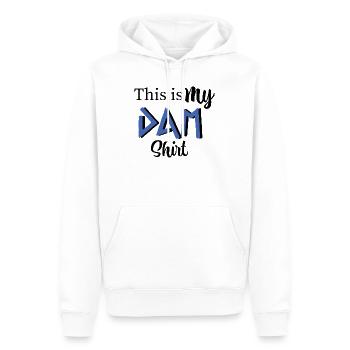 This is my DAM shirt - Percy Jackson inspired art - Men’s Premium Organic Hoodie - white - Front - Nico (187cm)