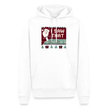Ich habe diesen lustigen Weihnachtsmann im hässlic - Männer Premium Bio Hoodie - Weiß - Vorne - Nico (187cm)