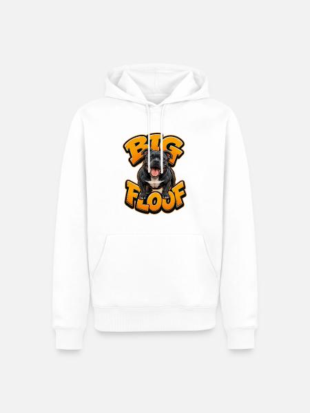 Staffordshire Bull Terrier - Männer Premium Bio Hoodie - Weiß
