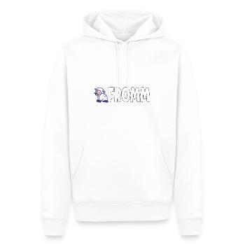 Lammfromm - Du bist unschuldig. IMMER! - Männer Premium Bio Hoodie - Weiß - Vorne - Nico (187cm)