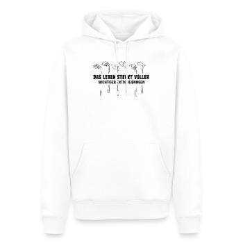 Golfschläger Golf Golfer Spruch Golfen Geschenk - Männer Premium Bio Hoodie - Weiß - Vorne - Nico (187cm)