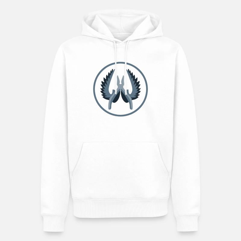 CT csgo - Sweat à capuche Premium bio Homme - blanc