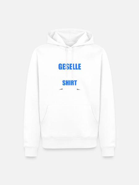 Gesellenbrief Abschluss Geselle 2022 - Männer Premium Bio Hoodie - Weiß