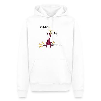 galg_oh - Men’s Premium Organic Hoodie - white - Front - Nico (187cm)