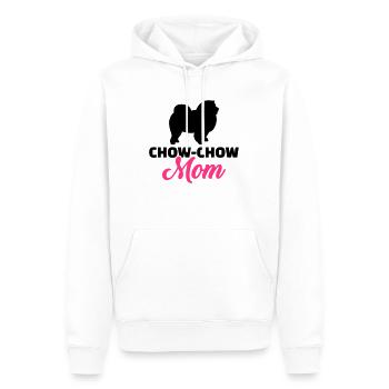 Chow-Chow - Männer Premium Bio Hoodie - Weiß - Vorne - Nico (187cm)
