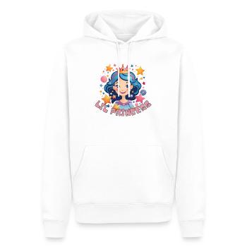 Lil Princess - Männer Premium Bio Hoodie - Weiß - Vorne - Nico (187cm)
