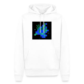 Art off design - Men’s Premium Organic Hoodie - white - Front - Nico (187cm)