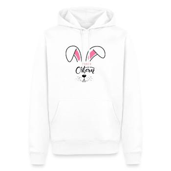 Easter wishes - Men’s Premium Organic Hoodie - white - Front - Nico (187cm)