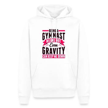 Gymnast Gymnastics - Men’s Premium Organic Hoodie - white - Front - Nico (187cm)