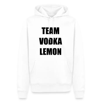 Malle - Männer Premium Bio Hoodie - Weiß - Vorne - Nico (187cm)