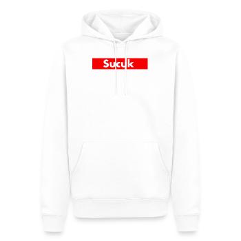 Sucuk - Männer Premium Bio Hoodie - Weiß - Vorne - Nico (187cm)