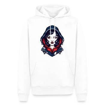 The beautiful king's daughter - Men’s Premium Organic Hoodie - white - Front - Nico (187cm)