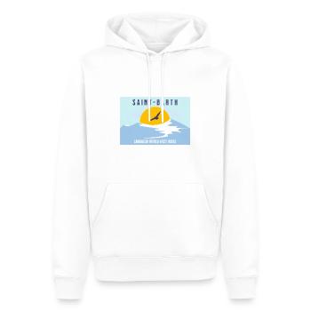 Saint Barthéleny Französische Karibik - Männer Premium Bio Hoodie - Weiß - Vorne - Nico (187cm)