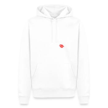 Gesellenbrief Abschluss Geselle 2022 - Männer Premium Bio Hoodie - Weiß - Vorne - Nico (187cm)