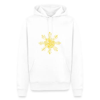 Philippines Filipino Pogi Vintage Sweet I Gift - Men’s Premium Organic Hoodie - white - Front - Nico (187cm)