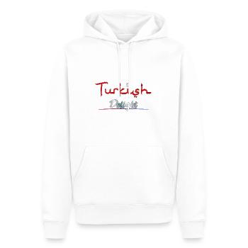 Turkish Delight - Men’s Premium Organic Hoodie - white - Front - Nico (187cm)