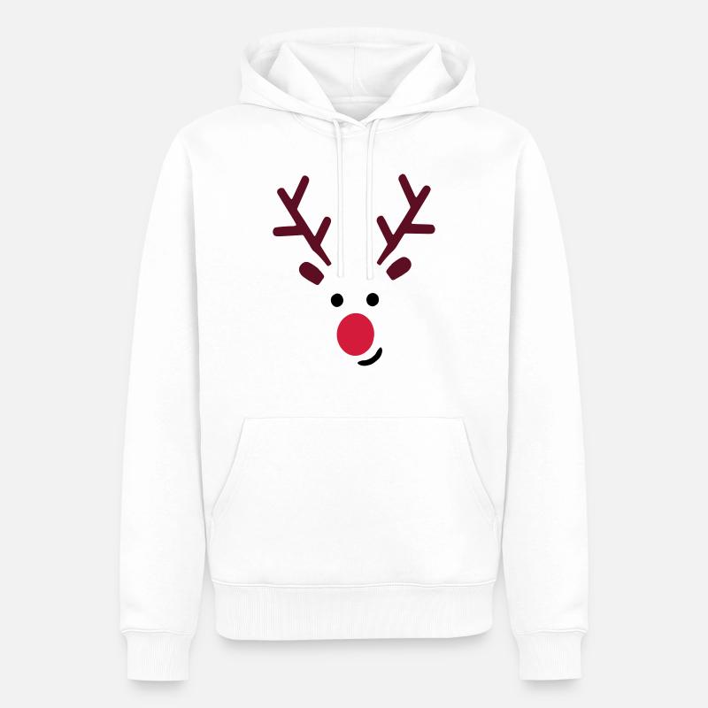 frist2 - Männer Premium Bio Hoodie - Weiß