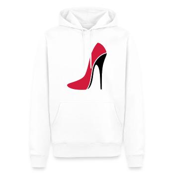 Sexy Stiletto / High Heel - three - Männer Premium Bio Hoodie - Weiß - Vorne - Nico (187cm)