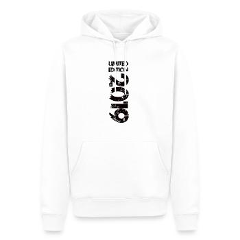 Édition limitée 2019 - Sweat à capuche Premium bio Homme - blanc - Devant - Nico (187cm)