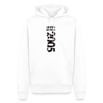 Limited Edition 2005 - Männer Premium Bio Hoodie - Weiß - Vorne - Nico (187cm)