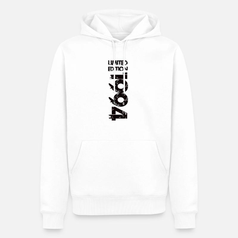 Édition limitée 1994 - Sweat à capuche Premium bio Homme - blanc