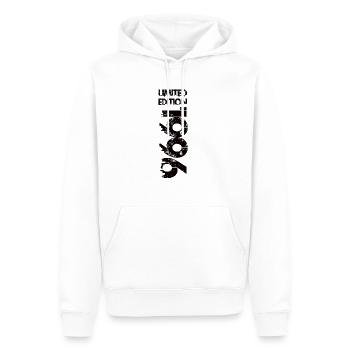 Limited Edition 1996 - Männer Premium Bio Hoodie - Weiß - Vorne - Nico (187cm)