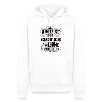 100 Years Of Being Awesome 100 Geburtstag 100 - Männer Premium Bio Hoodie - Weiß - Vorne - Nico (187cm)