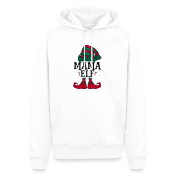 Weihnachten Mama Elf - Männer Premium Bio Hoodie - Weiß - Vorne - Nico (187cm)