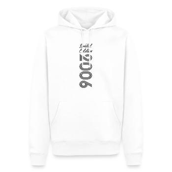 Édition limitée 2006 - Sweat à capuche Premium bio Homme - blanc - Devant - Nico (187cm)